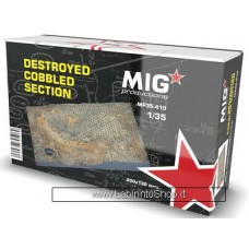 Mig Production - 1/35 Destroied Cobbled Section
