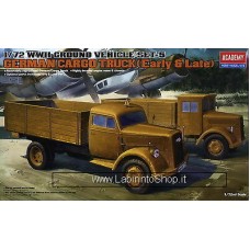Academy 1/72 German Cargo Truck (Early&Late)