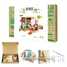 New Hands Craft 3D Puzzle DIY Dollhouse - Simon's Coffee