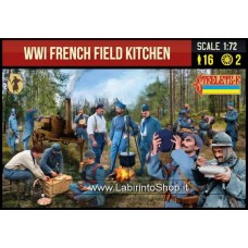 Strelets 1/72 292 WWI French Field Kitchen