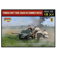 Strelets 1/72 245 Finnish Anti-tank Squad in Summer Dress