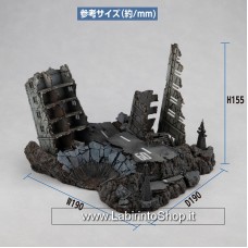 Megahouse MsS Gundam G Structure Ruins Diorama 1/144