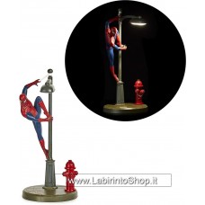 Spider-man Lamp Usb Powered Led Light 33cm di altezza 