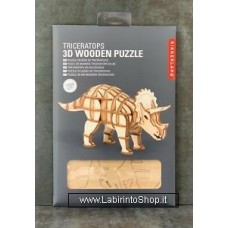 On the Farm 3d Wooden Puzzle Triceratops