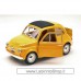 Burago - 1/24 Fiat 500F 1965 Yellow