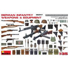 Miniart - 35247 - 1/35 German Infantry Weapons and Equipment