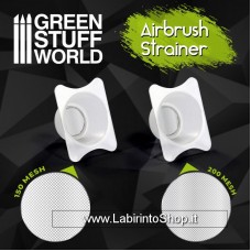 Green Stuff World Airbrush Cup Strainers x2