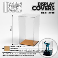 Green Stuff World Acrylic Display Covers 115x115mm (22cm high)