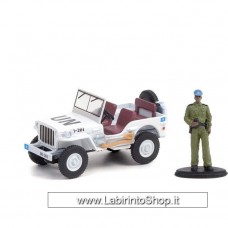 Greenlight - 1/64 - Hobby Shop - 1942 Willys MB Jeep with Security Officier