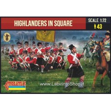 Strelets 1/72 287 Highlanders in Square