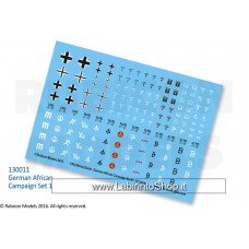Rubicon Models 1/56 - German African Campaign Set 1  - Decals