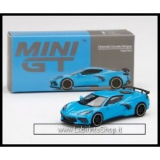 TSM True Scale Model Mini GT 251 Chevrolet Corvette Stingray Rapid Blue