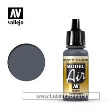 Vallejo Model Air 17ml 71.110 Dark Gray