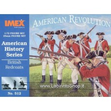 Imex - 1/72 - American History Series - Revolutionary War British Redcoats 512