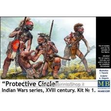 Masterbox 1:35 - Protective Circle - Indian Wars series 35209 