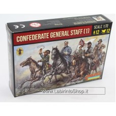 Strelets 1/72 M047 Confederate General Staff 1