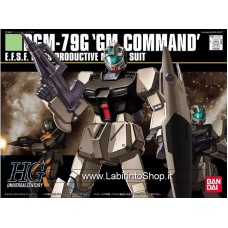 Bandai High Grade HG 1/144 Gundam RGM-79G Gm Command Plastic Model Kits