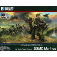 Rubicon Models 1/56 28mm Plastic Model Figures 30 Figures USMC Marines