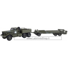 Oxford 1/76 Diamond T Tank Transporter and Trailer US Army