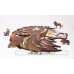 Eco Wood Art Houten Legpuzzle Lion Size S 21.2x19.2x0.5 cm 80pcs