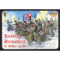 Strelets 1/72 M011 Russian Grenadiers in Winter Dress