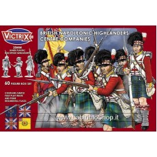 Victrix 1/56 28mm British Napoleonic Highlanders Centre Companies 