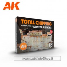 AK Interactive - AK11767 Total Chipping 18 Colors