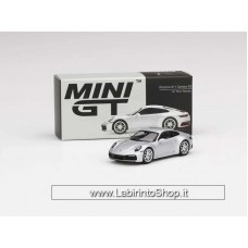 TSM True Scale Model Mini GT 303 Porsche 911 Carrera 48 Gt Silver Metallic