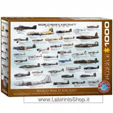 Puzzle Aerei della seconda guerra mondiale (1000 pezzi)