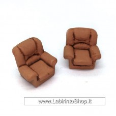Drums and Crates 1/72 1333 Furniture Armchairs Type 2