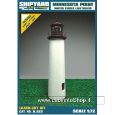 Shipyard Marine Miniatures Laser Cut kit 1/72 Minnesota Point United States Lighthouse