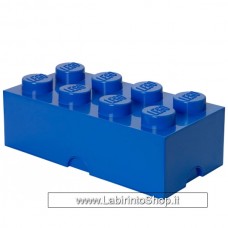Lego Calssic Box 8 knobs Scatola 8 Borchie Blu
