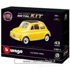 Burago Die Cast Model Kit 1/24 Fiat 500F 1965