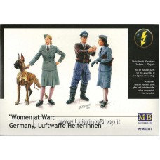 Masterbox 1:35 3557 Women at War Germany Luftwaffe Helferinnen