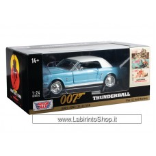 Motor Max 007 James Bond 60th Anniversary 1/24 Thunderball 1964 1/2 Ford Mustang