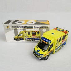 Tiny 158 Mercedes-Benz Sprinter Ambulance A429 Hong Kong FSD