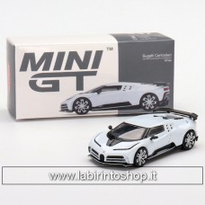 TSM Model Mini GT Bugatti Centodieci White