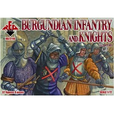 Red Box 1/72 Burgundian Infantry and Knights Set 2