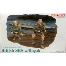 Dragon 1/35 3023 British SBS with Kayak