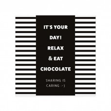 It's Your Day Relax and Eat Chocolate Barretta di Cioccolato 70g