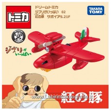 Takara Tomy Dream Tomica Full of Ghibli 02 Porco Rosso Savoia S.21F