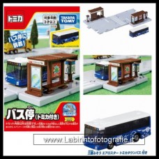 Takara Tomy Tomica Bus Stop With Tomica