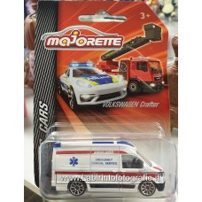 Majorette 1/64 S.O.S Cars Volkswagen Crafter Emergency Medical Service