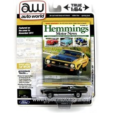Auto World - Hemmings Motor News - 1/64 - 1971 Ford Mustang Boss 351