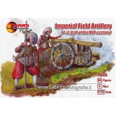 Mars 72093 - Imperial Filed Artillery 24 figures 4 guns 1/72