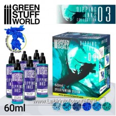 Green Stuff World Paint Set - Dipping collection 03