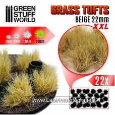Green Stuff World Grass TUFTS XXL - 22mm self-adhesive - Beige