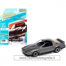 Johnny Lightning 1984 Pontiac Firebird T/A Silver Sand Gray