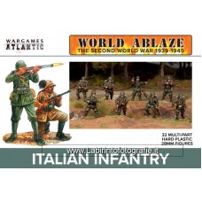 Wargames Atlantic 28mm World Ablaze The Second World War 1939-1945 Italian Infantry