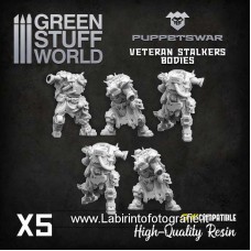 Green Stuff World PuppetsWar Veteran Stalkers Bodies S212